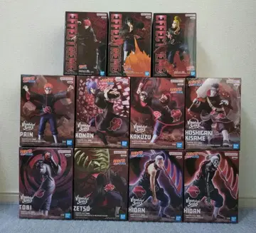 나루토 아카츠키 피규어 11체 풀컴프 세트