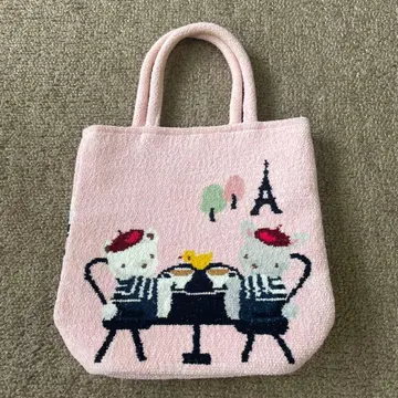 패밀리아 셔닐 직조 백