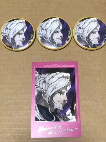 AGF Fate CBC 포트레이트 CBC 캔뱃지 카리오스트로