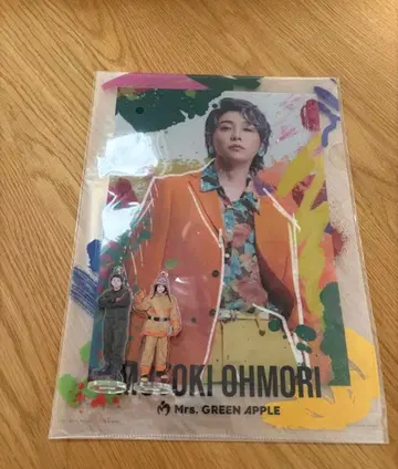 미세스 오모리 모토키 클리어 파일 아크릴 스탠드