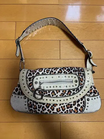 ALFARGUESS 레오파드 무늬 숄더백