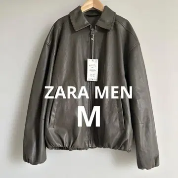 [ 새상품 미사용 ] ZARA MEN 페이크 가죽 자켓