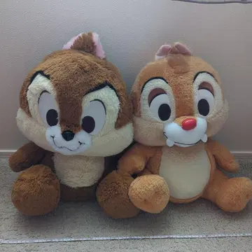 칩과 데일 봉제 인형 약 35cm x 25cm x 40cm 경품