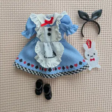 리카짱 옷 갈아입기 의류 앨리스 드레스 원피스