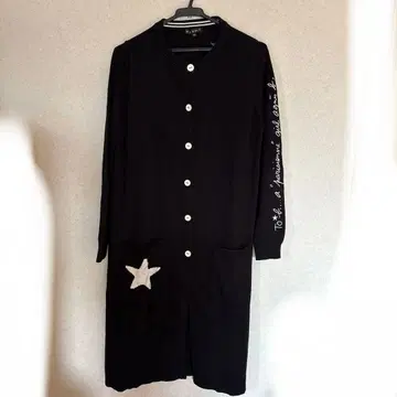 에네스베 롱 가디건 블랙