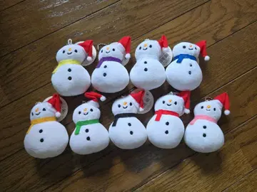 눈사람 봉제 인형 Snow Man 9개 세트
