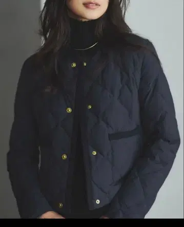 [ TAION x anuans ] 노카라 퀼팅 숏 다운 택 포함