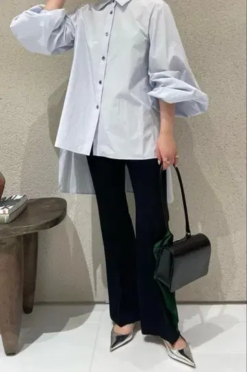 플라주 plage 세미 플레어 팬츠