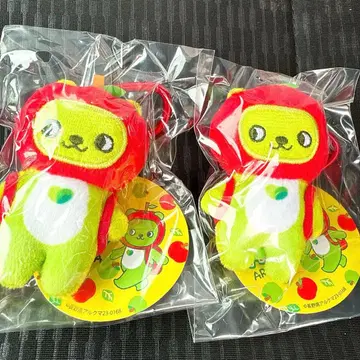 2개 새상품 아루쿠마 카라비너 마스코트 미세스 후지와라