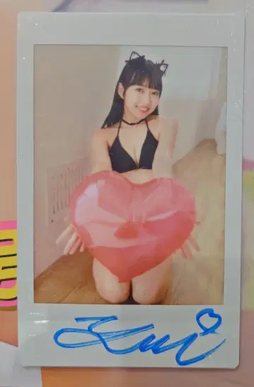 Cream 2025년 12월호 이리마 유이 특전 친필 사인 폴라로이드 5