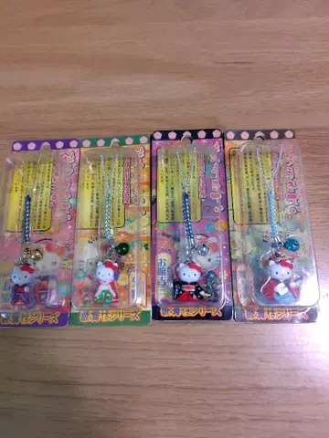 지역 한정 키티 스트랩 가부키 시리즈 4세트