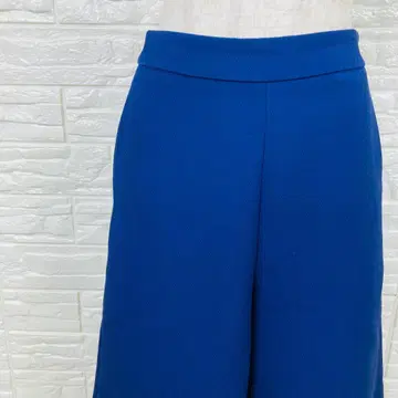 사쿠라 일본제 와이드 팬츠 가우초 팬츠 블루 S 상당 [ 123-40 ]