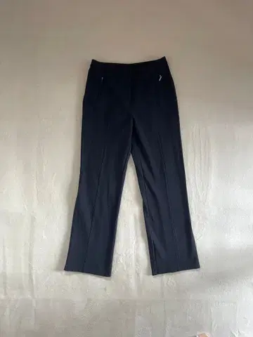 로브제 스트레이트 팬츠 블랙 지퍼 포켓 포함 11호