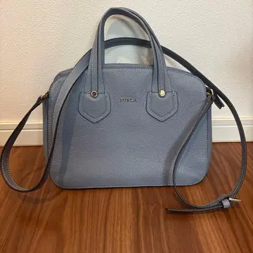 FURLA 그레이 블루 숄더백
