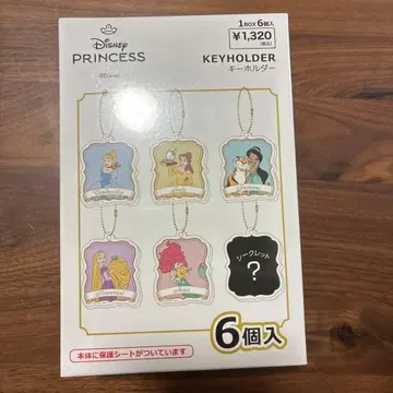 Disney Princess 키링 6세트 캔두