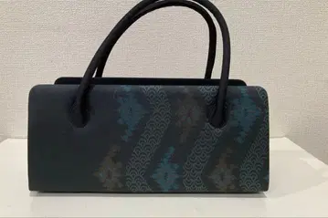 순수 실크 타테니시키 리큐 기모노 가방