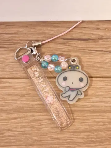 레어!! 산리오 푸르룬큐피 스트랩