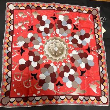 에밀리오 푸치 EMILIO PUCCI 꽃무늬 실크 스카프