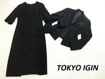 새상품급 TOKYO IGIN 원피스 셋업 수트 블랙 13