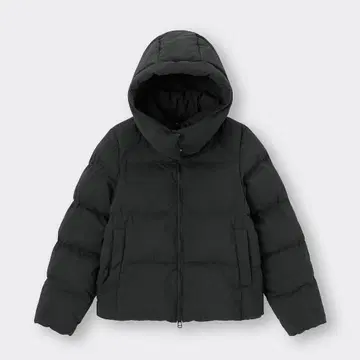 [ 새상품 ] GU 히트패디드 블루종 블랙 S