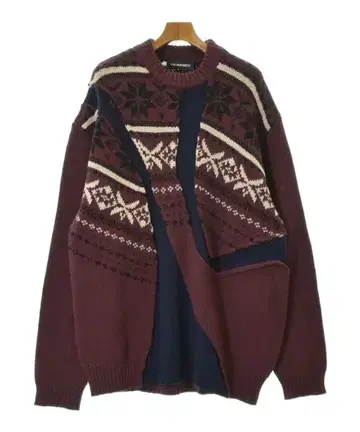 YUKI HASHIMOTO 니트 스웨터 남성용