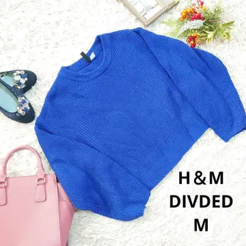 H&M/DIVDED 니트/스웨터 (M) 다크 블루
