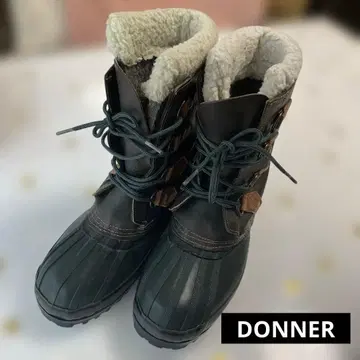 DONNER 도너 카키 x 브라운 부츠 울트라 웜 방수 방설 스노우 부츠