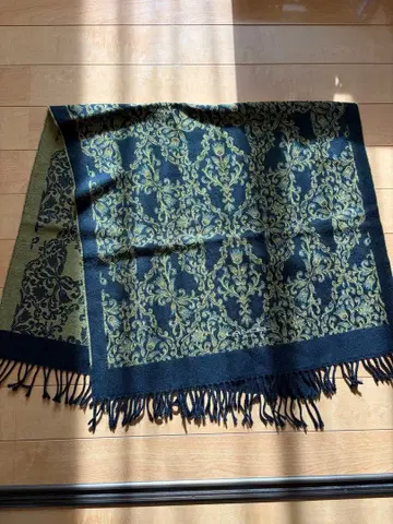 빈티지 Lancel paris 울 머플러