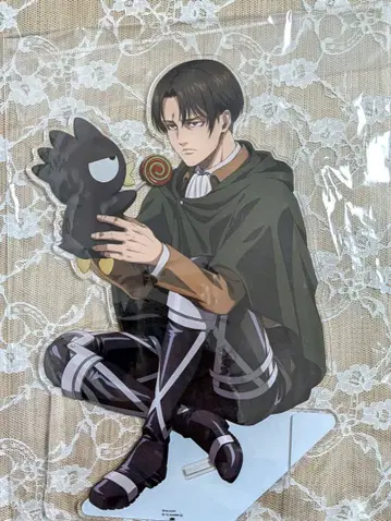 진격의 거인 아크릴 스탠드 산리오 리바이 바츠마루 콜라보