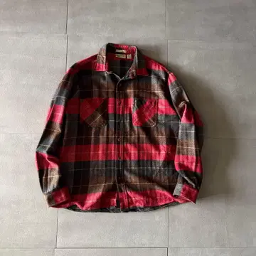 80's StJohns'Bay 헤비 플란넬 셔츠
