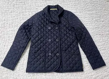 TRADITIONAL WEATHERWEAR 퀼팅 코트 네이비