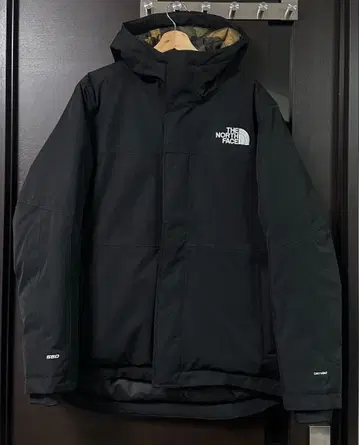 안심 감정 THE NORTH FACE 블랙 다운 자켓 M 550