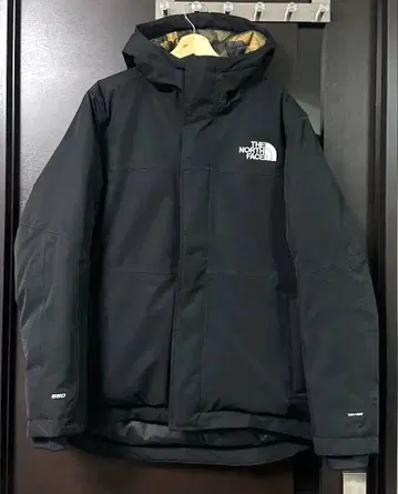안심 감정 THE NORTH FACE 블랙 다운 자켓 M 550
