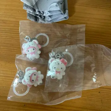 산리오 메지루시 액세서리 포근포근 스노우