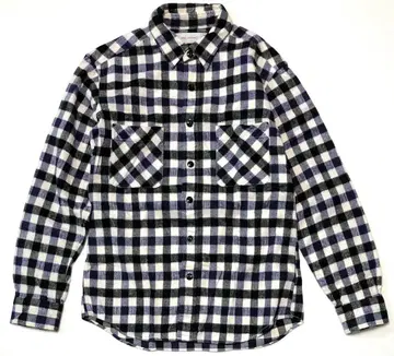 나노 유니버스 플란넬 체크 셔츠 48 M 고품질
