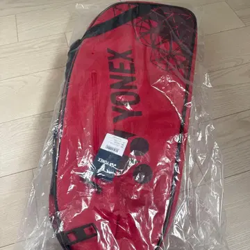 2025 신상 YONEX 테니스 라켓백 레드
