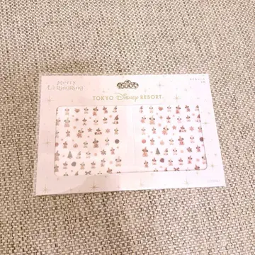 디즈니 릴린린 네일씰 미개봉 크리스마스