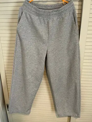 UNIQLO:C 맨투맨 와이드 팬츠 그레이