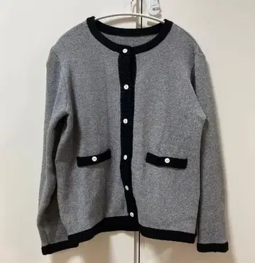 니트 가디건 자켓
