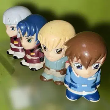 기동전사 건담 SEED 캐릭터 피규어 4개 세트