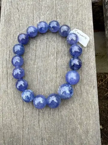 보석질 탄자나이트 비즈 팔찌