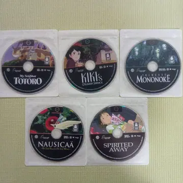 [하자품] [북미판 DVD] 지브리 작품 5세트