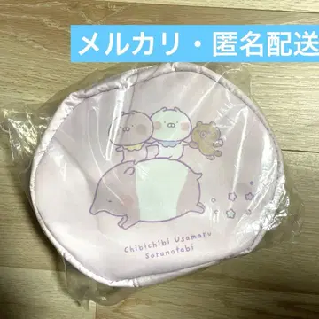 우사마루 치비치비 우사마루 행거 파우치 하늘 여행