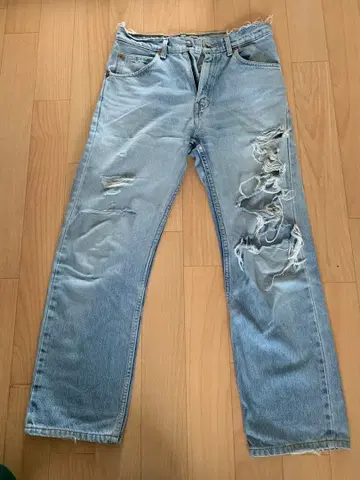 리바이스 데미지 데님 W30 L34