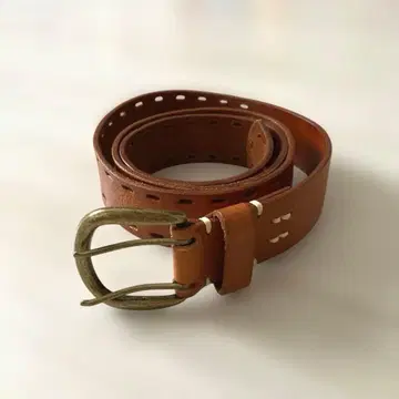 벨트 브라운 앤티크풍 새상품급