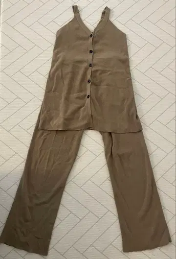 MOUSSY 베이지 팬츠 셋업 사이즈 1