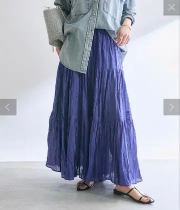 리브 드와 [ 명품 리바이벌 / 5가지 색상 ] 코튼 와셔 플리츠 스커트