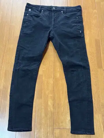 G-STAR RAW 블랙 데님 슬림 핏 32인치