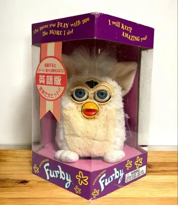미개봉품 초대 퍼비 Furby 영문판 1998 피규어 봉제 인형