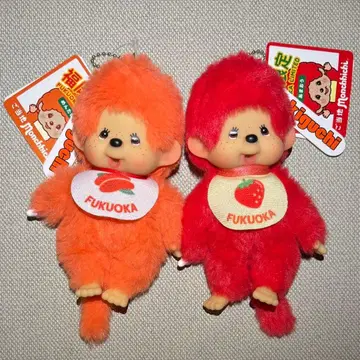 지역 한정판 몬치치 후쿠오카 한정 명란젓 아마오우 COLORS 키체인